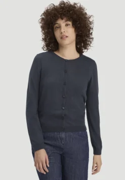 hessnatur Strickjacke Regular aus TENCEL™ Lyocell mit Bio-Baumwolle von|Damen Strickjacken