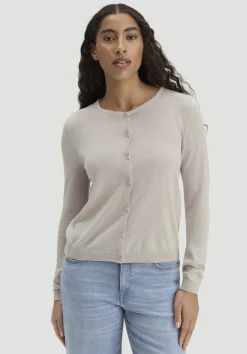 hessnatur Strickjacke Regular aus TENCEL™ Lyocell mit Bio-Baumwolle von|Damen Strickjacken