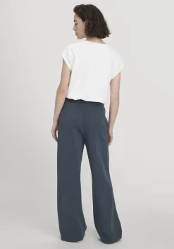hessnatur Sweat Hose Wide Leg Relaxed aus reiner Bio-Baumwolle von|Damen Hosen & Shorts|Sweat