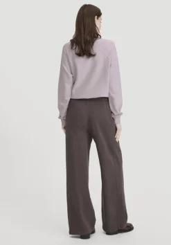 hessnatur Sweat Hose Wide Leg Relaxed aus reiner Bio-Baumwolle von|Damen Hosen & Shorts|Sweat