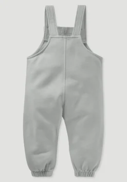 hessnatur Sweat Latzhose GARMENT DYE aus reiner Bio-Baumwolle von| Hosen