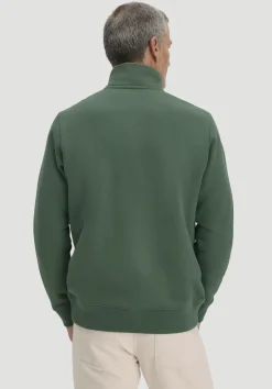 hessnatur Sweat Troyer Regular BETTER RECYCLING aus reiner Bio-Baumwolle von|Herren Sweatshirts|Sweat