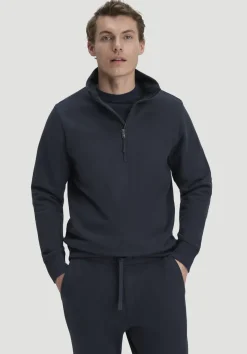 hessnatur Sweat Troyer Regular BETTER RECYCLING aus reiner Bio-Baumwolle von|Herren Sweatshirts|Sweat