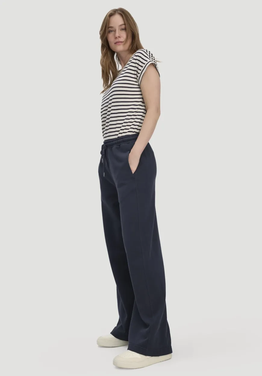 hessnatur Sweathose Wide Leg Relaxed aus Bio-Baumwolle von|Damen Hosen & Shorts|Sweat