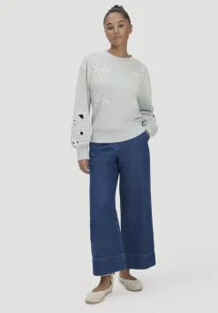 hessnatur Sweatshirt Relaxed BETTER RECYCLING aus reiner Bio-Baumwolle von|Damen Sweatshirts|Sweat