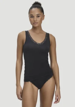 hessnatur Tank Top PURE SENSE LACE aus TENCEL™ Modal von|Damen Unterhemden|Unterhemden