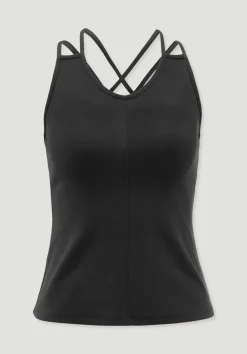 hessnatur Top Fitted ACTIVE COMFORT aus Bio-Baumwolle von|Damen Shirts & Tops|Yoga & Activewear