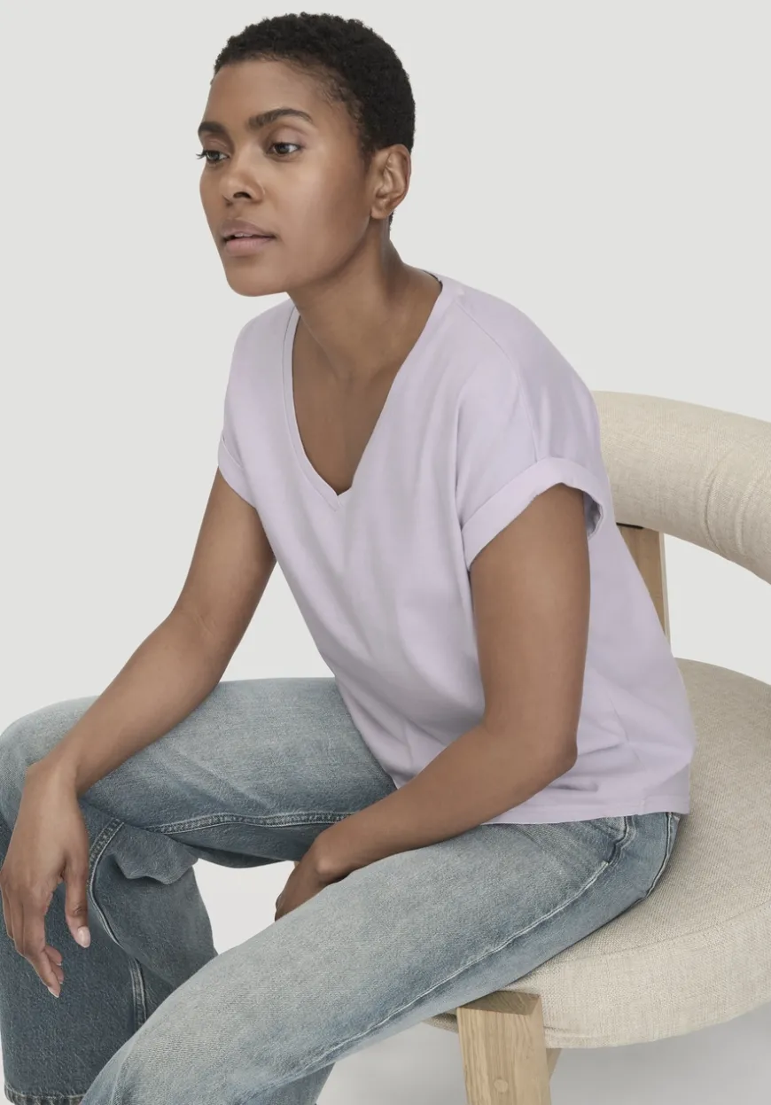 hessnatur T-Shirt Oversize aus reiner Bio-Baumwolle von|Damen Shirts & Tops|T-Shirts