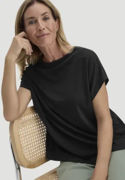 hessnatur T-Shirt Oversize aus TENCEL™ Lyocell mit Bio-Baumwolle von|Damen Shirts & Tops