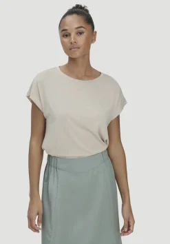 hessnatur T-Shirt Oversize aus TENCEL™ Lyocell mit Bio-Baumwolle von|Damen Shirts & Tops