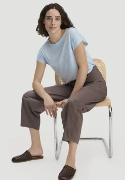 hessnatur T-Shirt Oversize aus TENCEL™ Lyocell mit Bio-Baumwolle von|Damen Shirts & Tops