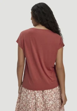 hessnatur T-Shirt Oversize aus TENCEL™ Lyocell mit Bio-Baumwolle von|Damen Shirts & Tops