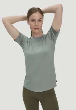 hessnatur T-Shirt Regular ACTIVE COMFORT aus TENCEL™ Lyocell von|Damen Shirts & Tops|Yoga & Activewear