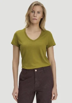 hessnatur T-Shirt Regular aus Regenerative Organic Cotton (ROC) von|Damen Shirts & Tops