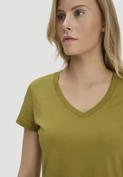 hessnatur T-Shirt Regular aus Regenerative Organic Cotton (ROC) von|Damen Shirts & Tops