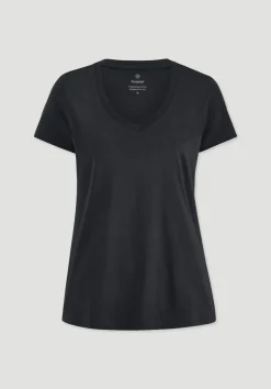 hessnatur T-Shirt Regular aus Regenerative Organic Cotton (ROC) von|Damen Shirts & Tops