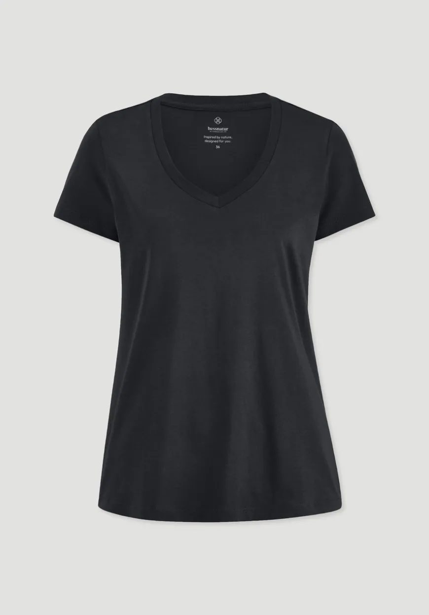 hessnatur T-Shirt Regular aus Regenerative Organic Cotton (ROC) von|Damen Shirts & Tops