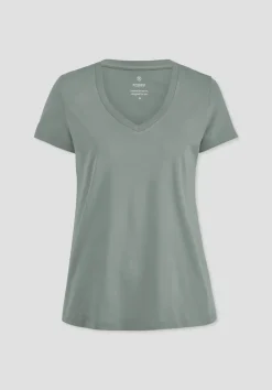 hessnatur T-Shirt Regular aus Regenerative Organic Cotton (ROC) von|Damen Shirts & Tops