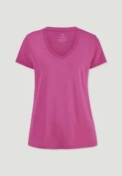 hessnatur T-Shirt Regular aus Regenerative Organic Cotton (ROC) von|Damen Shirts & Tops