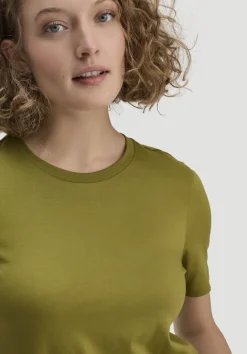 hessnatur T-Shirt Regular aus Regenerative Organic Cotton (ROC) von|Damen Shirts & Tops