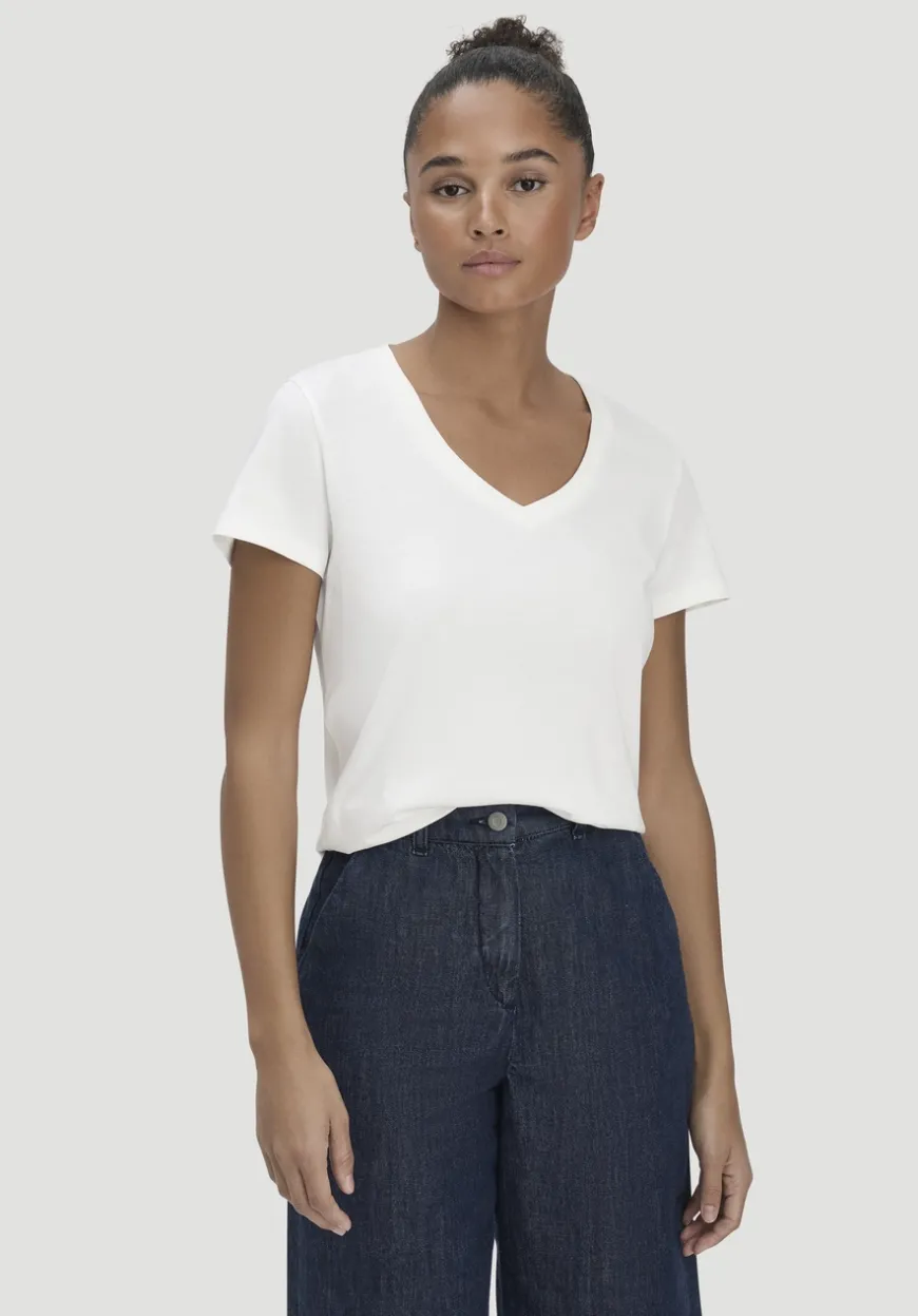 hessnatur T-Shirt Regular aus Regenerative Organic Cotton (ROC) von|Damen Shirts & Tops