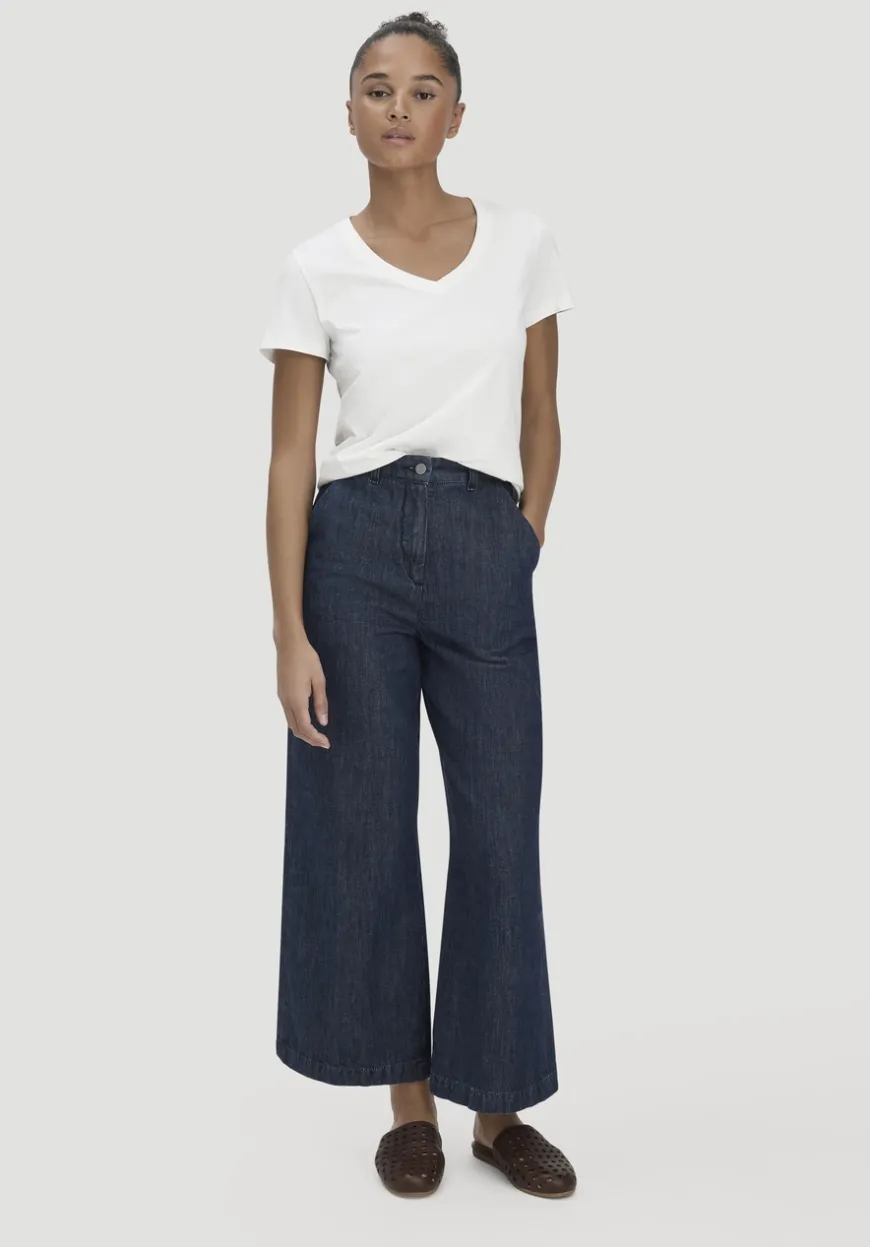 hessnatur T-Shirt Regular aus Regenerative Organic Cotton (ROC) von|Damen Shirts & Tops