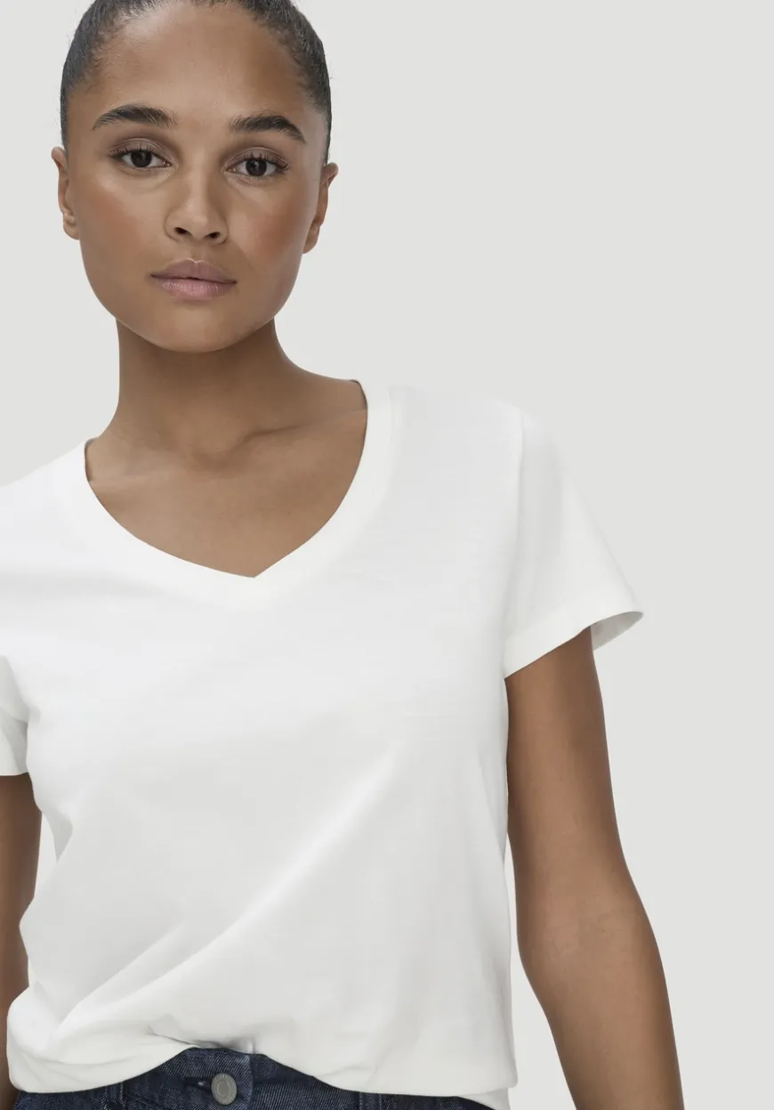 hessnatur T-Shirt Regular aus Regenerative Organic Cotton (ROC) von|Damen Shirts & Tops