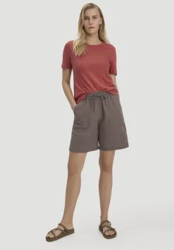 hessnatur T-Shirt Relaxed aus Leinen und Bio-Baumwolle von|Damen Shirts & Tops