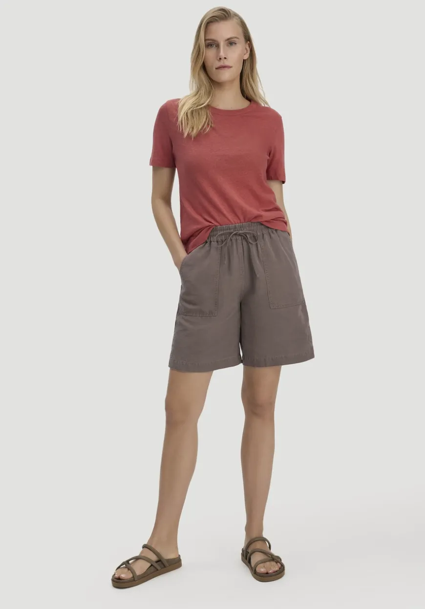hessnatur T-Shirt Relaxed aus Leinen und Bio-Baumwolle von|Damen Shirts & Tops