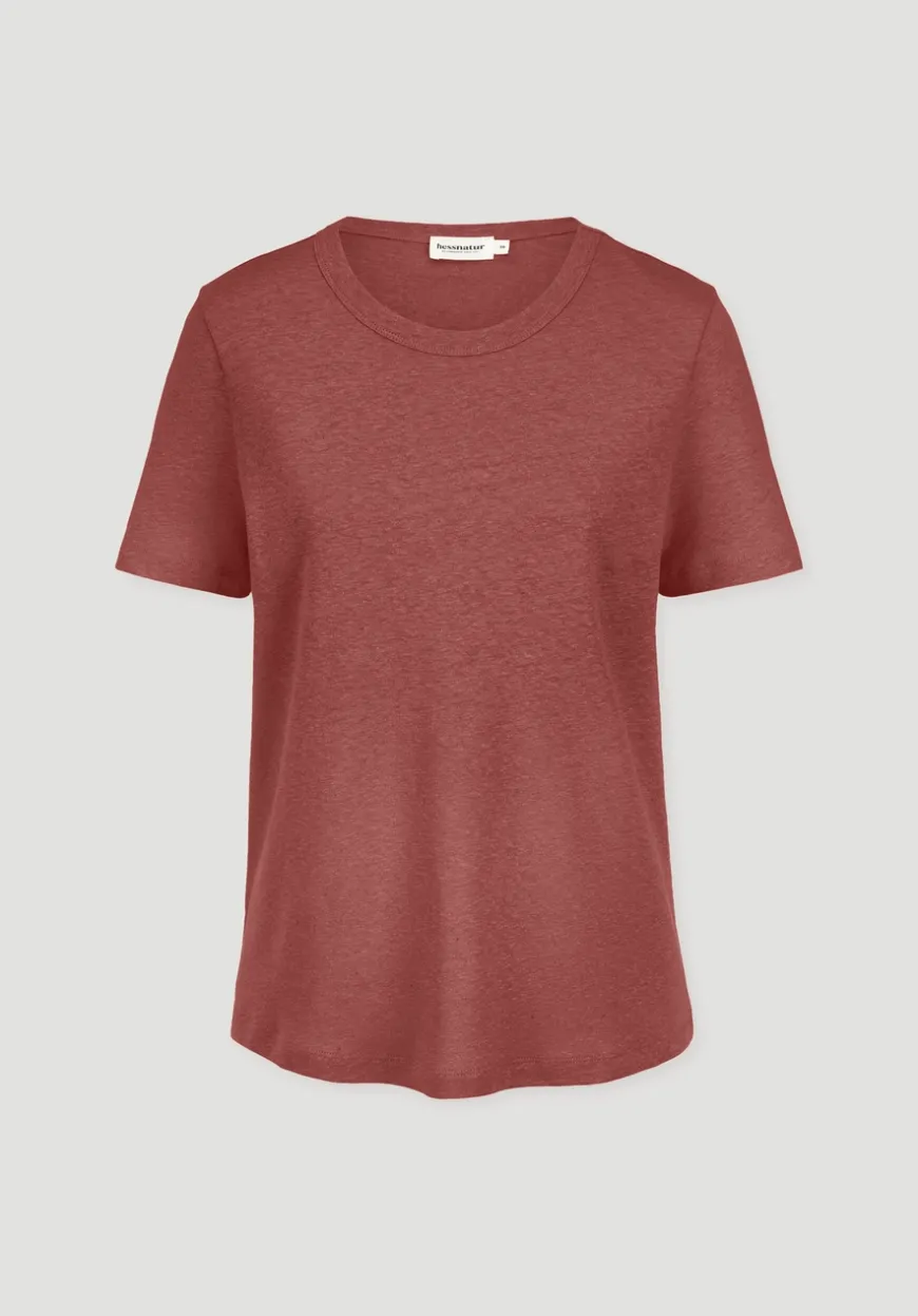hessnatur T-Shirt Relaxed aus Leinen und Bio-Baumwolle von|Damen Shirts & Tops
