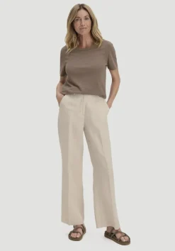 hessnatur T-Shirt Relaxed aus Leinen und Bio-Baumwolle von|Damen Shirts & Tops