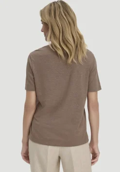 hessnatur T-Shirt Relaxed aus Leinen und Bio-Baumwolle von|Damen Shirts & Tops