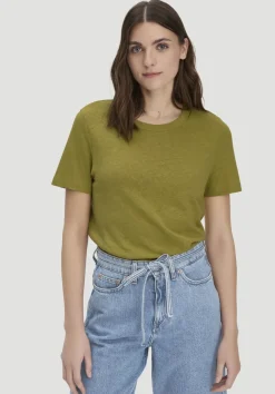 hessnatur T-Shirt Relaxed aus Leinen und Bio-Baumwolle von|Damen Shirts & Tops