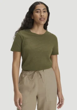 hessnatur T-Shirt Relaxed aus Leinen und Bio-Baumwolle von|Damen Shirts & Tops