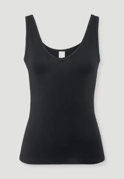 hessnatur V-Neck Tanktop PURE BALANCE aus Bio-Baumwolle und TENCEL™ Modal von|Damen Unterhemden|Unterhemden