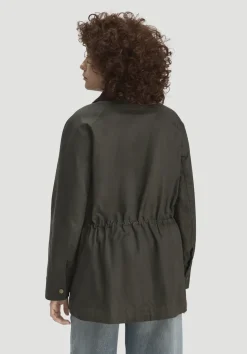 hessnatur Wachsjacke Regular aus reiner Bio-Baumwolle von|Damen Jacken & Mäntel