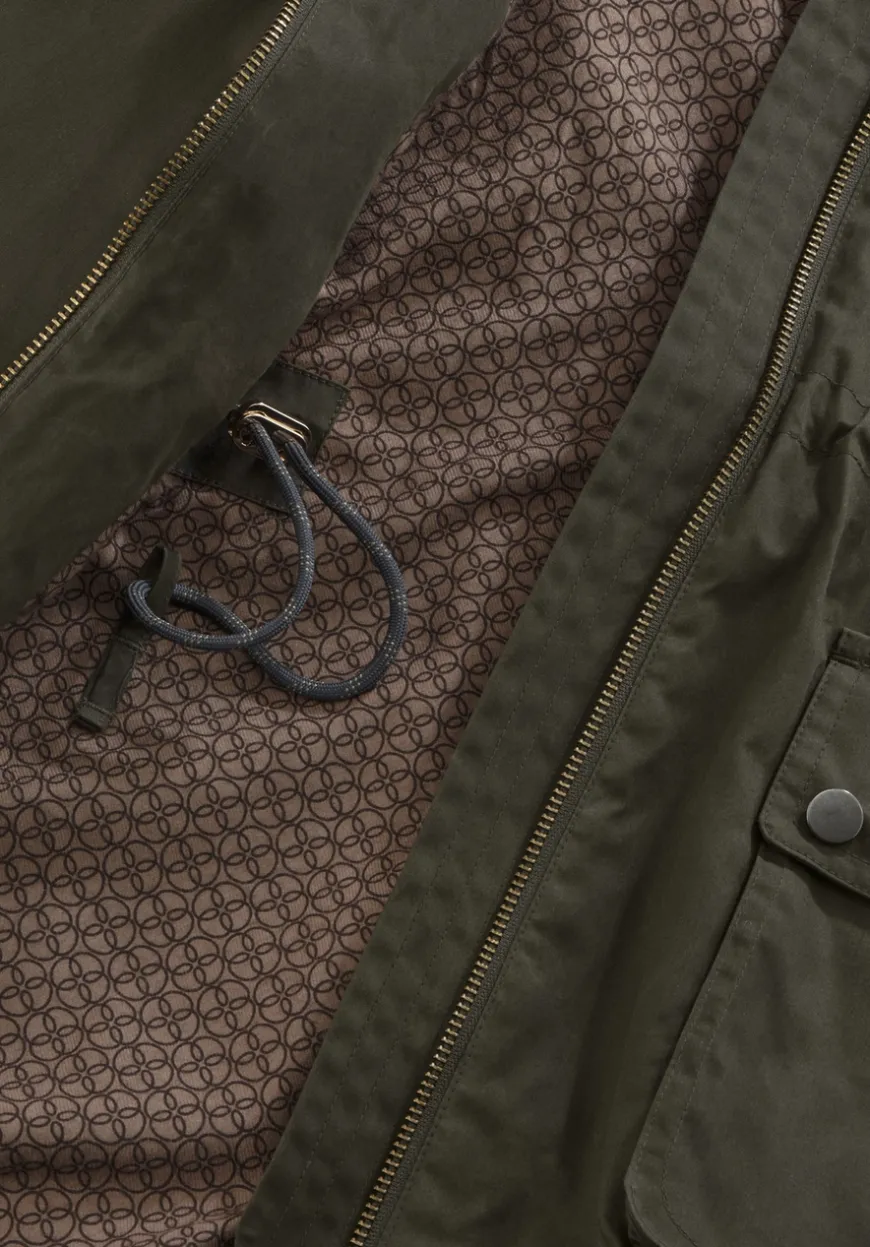 hessnatur Wachsjacke Regular aus reiner Bio-Baumwolle von|Damen Jacken & Mäntel