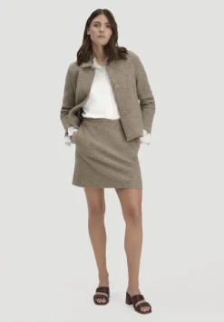 hessnatur Walk Jacke Regular aus reiner Bio-Merinowolle von|Damen Jacken & Mäntel