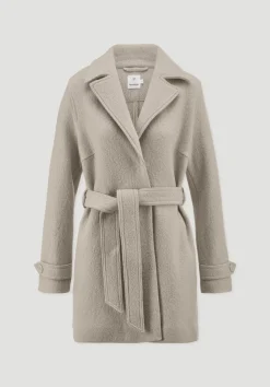 hessnatur Walk Mantel Regular aus reiner Bio-Merinowolle von|Damen Jacken & Mäntel