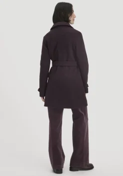 hessnatur Walk Mantel Regular aus reiner Bio-Merinowolle von|Damen Jacken & Mäntel