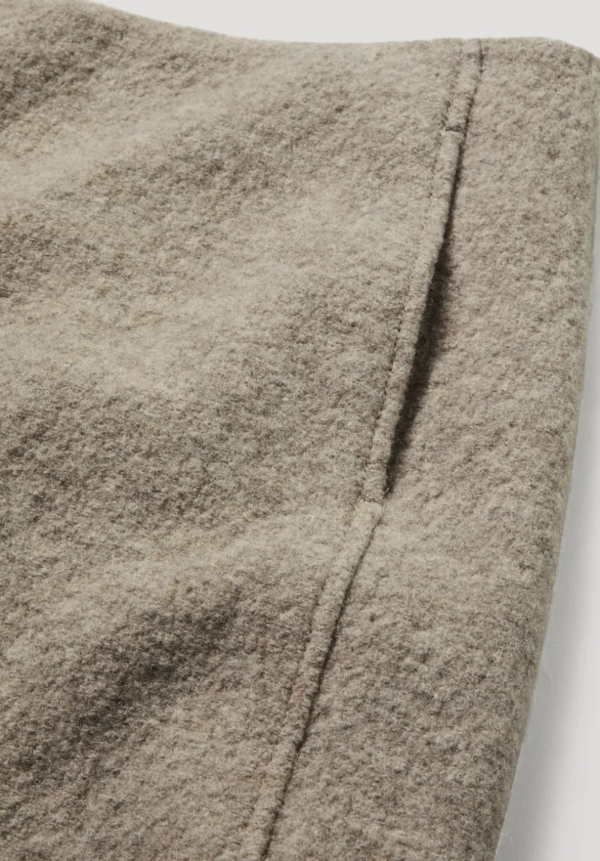 hessnatur Walk Rock Mini aus reiner Bio-Merinowolle von|Damen Kleider & Röcke