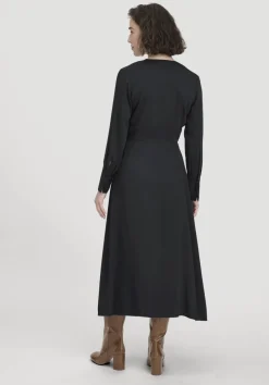 hessnatur Wickelkleid Knöchellang Regular aus reiner LENZING™ ECOVERO™ Viskose von|Damen Kleider & Röcke