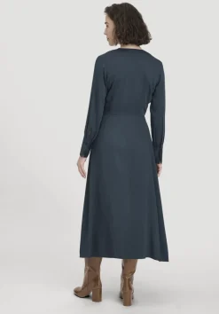 hessnatur Wickelkleid Knöchellang Regular aus reiner LENZING™ ECOVERO™ Viskose von|Damen Kleider & Röcke