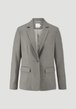 hessnatur Wollblazer Regular aus reiner Bio-Merinowolle von|Damen Blazer
