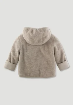 hessnatur Wollfleece Jacke aus reiner Bio-Merinowolle von| Fleece|Jacken