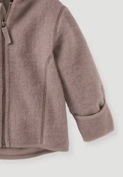 hessnatur Wollfleece Jacke aus reiner Bio-Merinowolle von| Fleece|Jacken