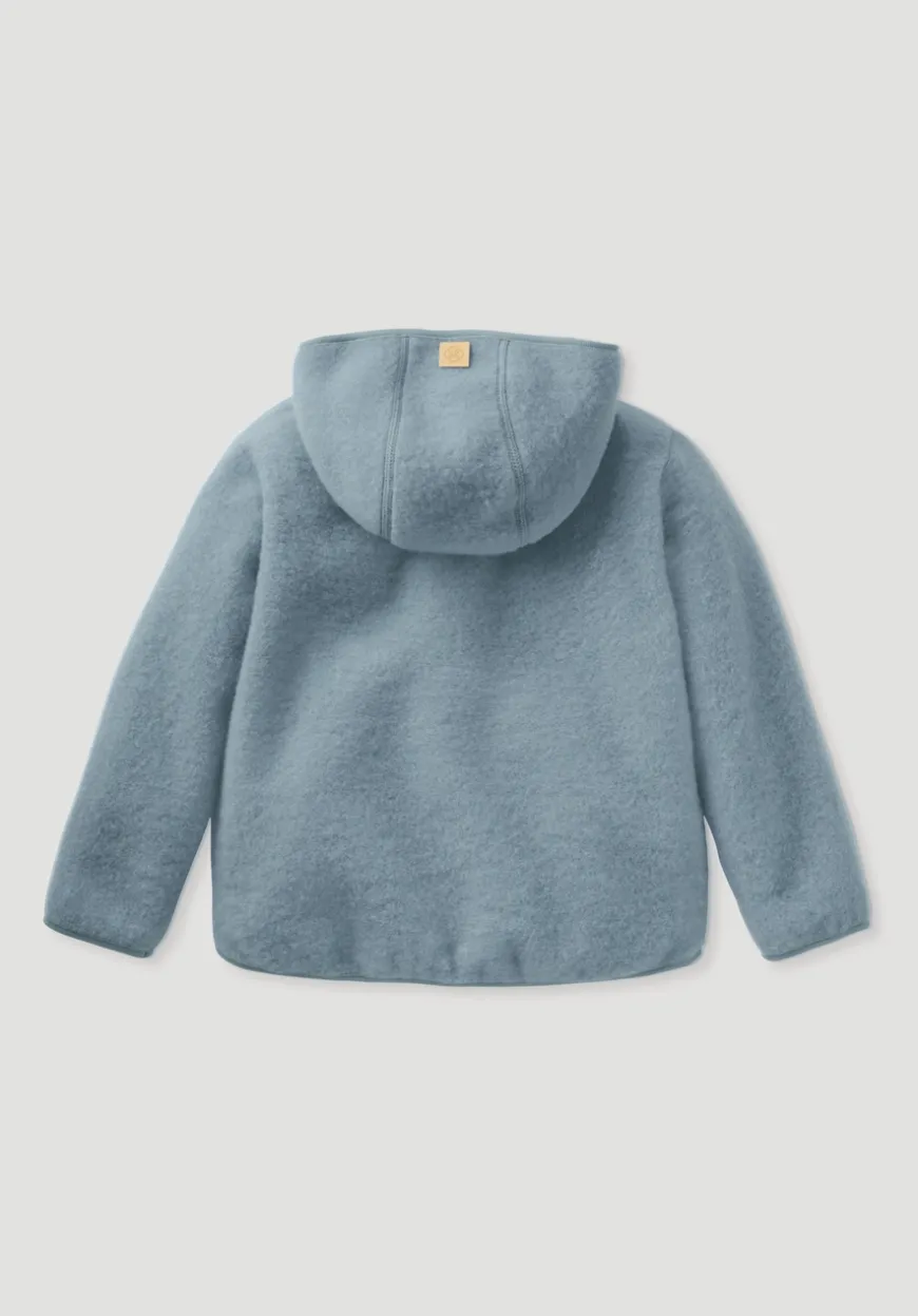 hessnatur Wollfleece Jacke aus reiner Bio-Merinowolle von| Fleece|Jacken & Westen