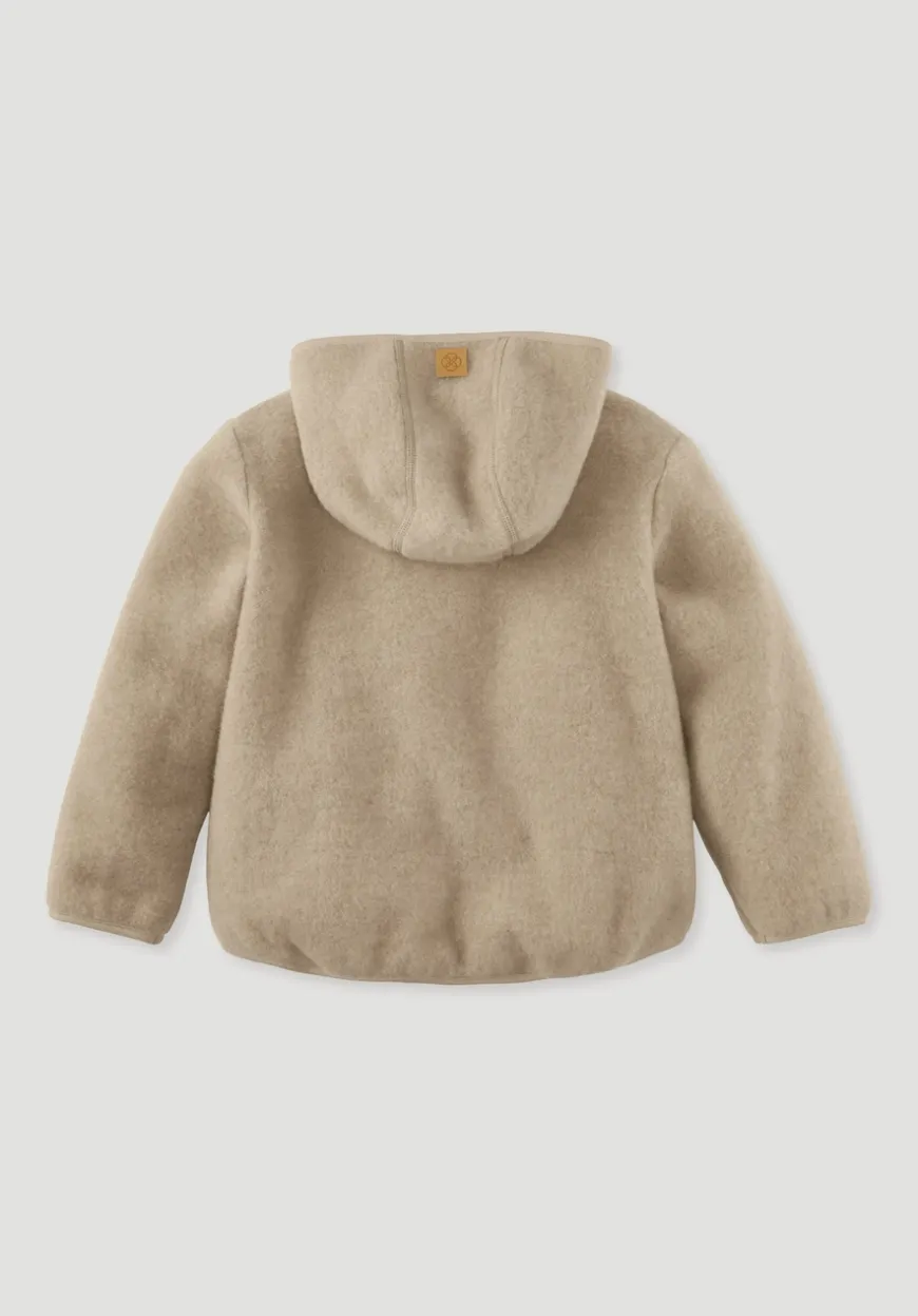 hessnatur Wollfleece Jacke aus reiner Bio-Merinowolle von| Fleece|Jacken & Westen