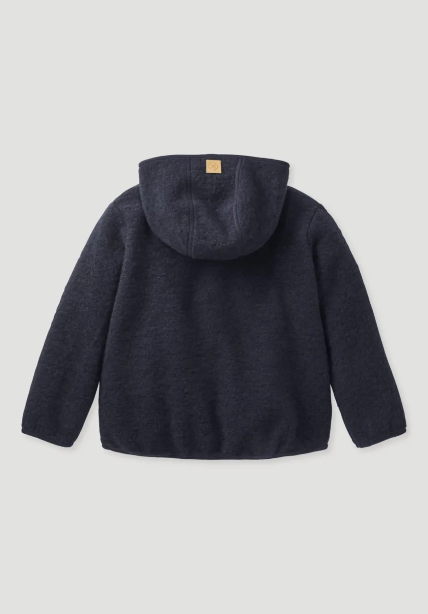 hessnatur Wollfleece Jacke aus reiner Bio-Merinowolle von| Fleece|Jacken & Westen