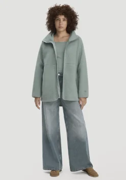 hessnatur Wollfleece Jacke Oversized aus reiner Bio-Merinowolle von|Damen Jacken & Mäntel|Fleece